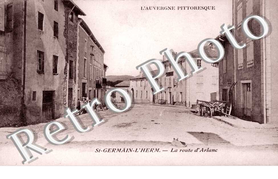 la route d'Arlanc