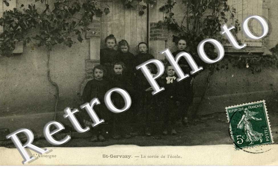 La sortie de l'ecole