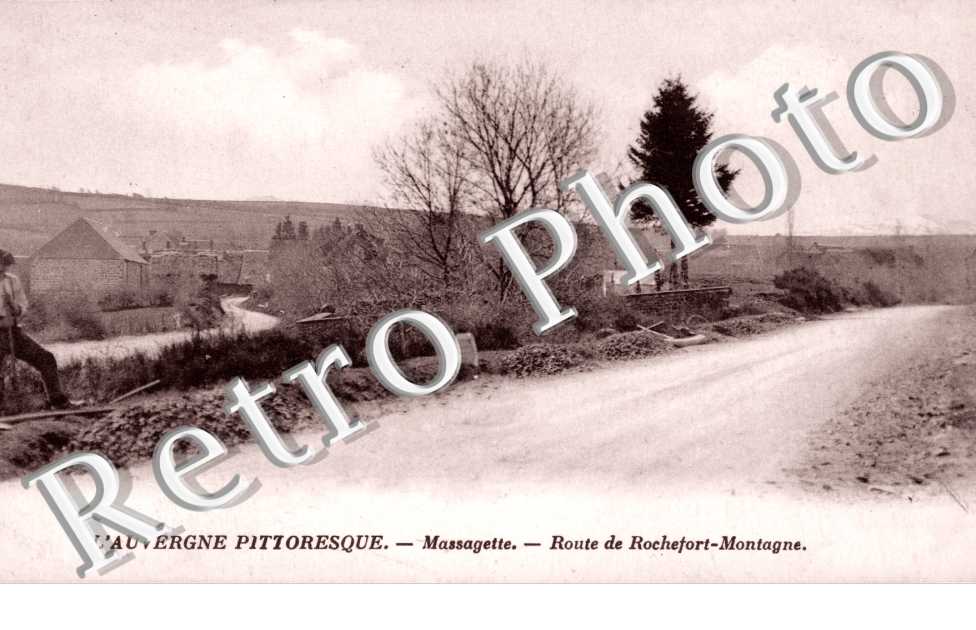 Massagette, Route de Rochefort Montagne