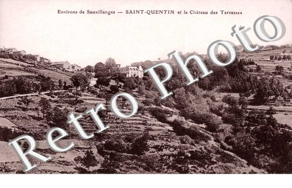 Vue generale et le Chateau des Terrasses