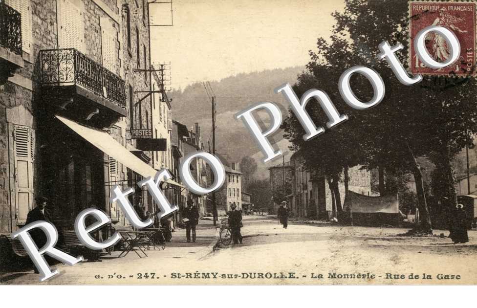 la Monnerie, Rue de la Gare