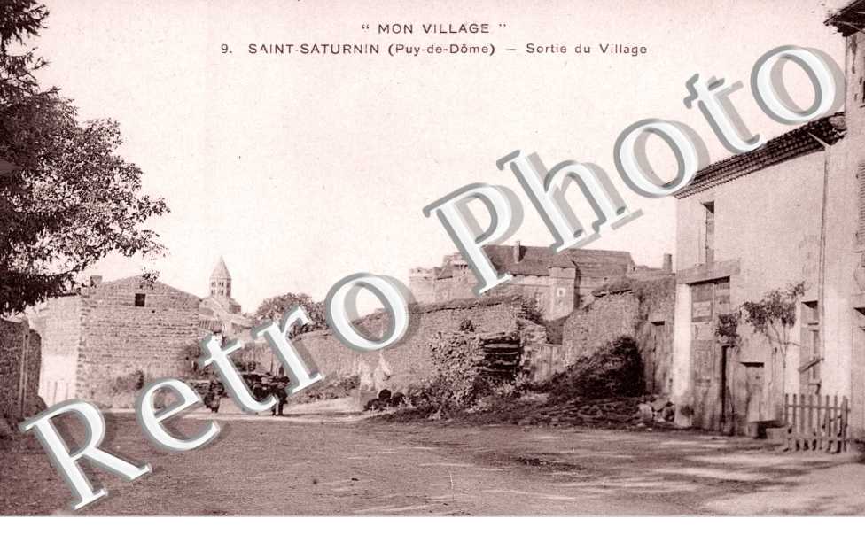 Sortie du village