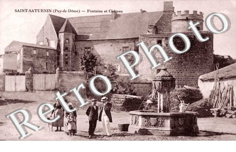 Fontaine et chateau