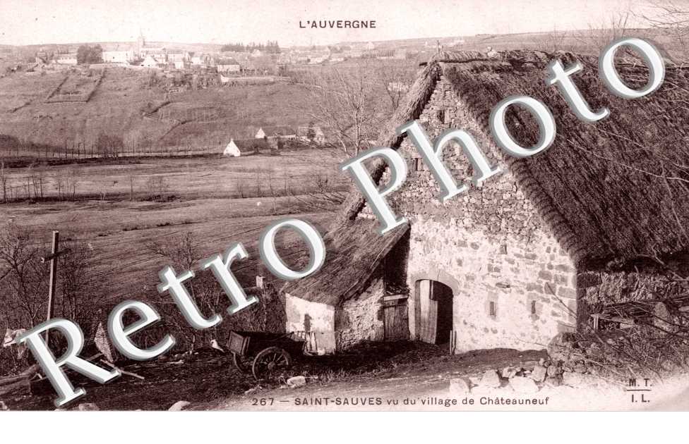 vu du village de Chateauneuf