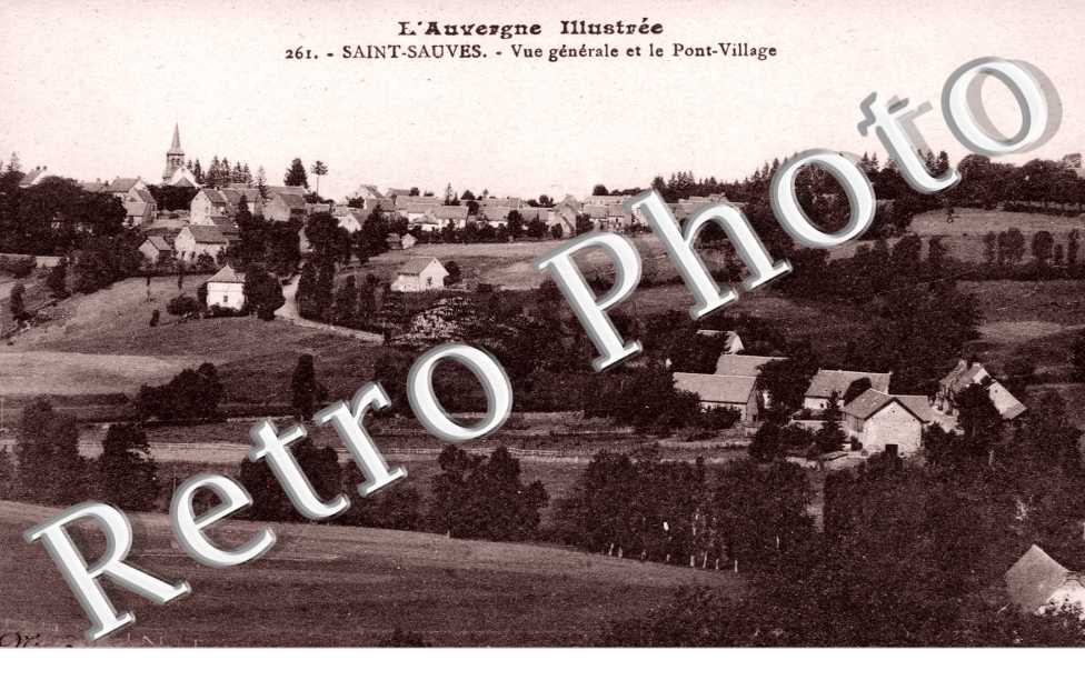 Vue generale et le Pont Village