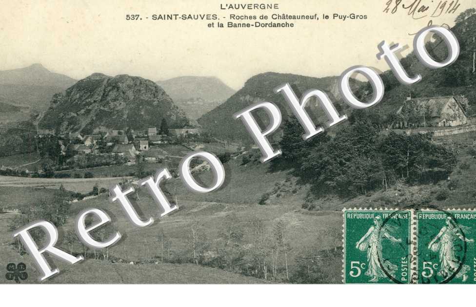 Roches de Chateauneuf, le Puy-Gros et la Banne-Dordanche