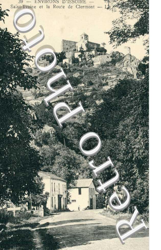 Vue generale et Route de Clermont