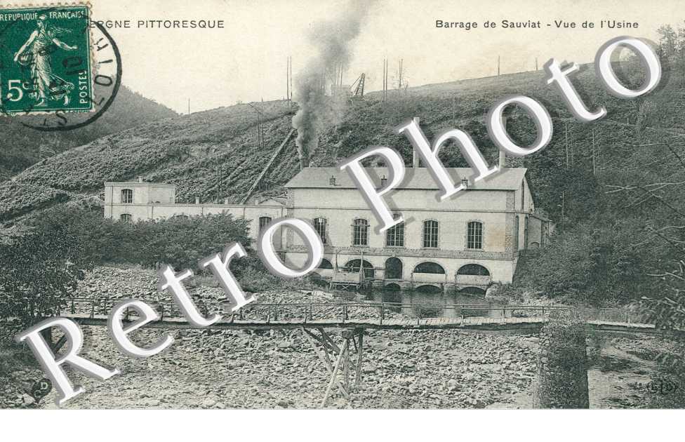 Barrage, Vue de l'usine
