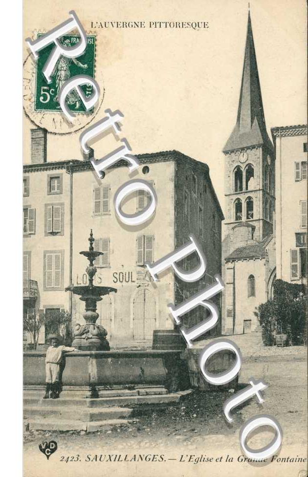 l'Eglise et la Grande Fontaine