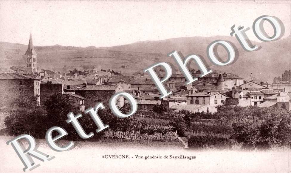 Vue Gneerale de Sauxillanges