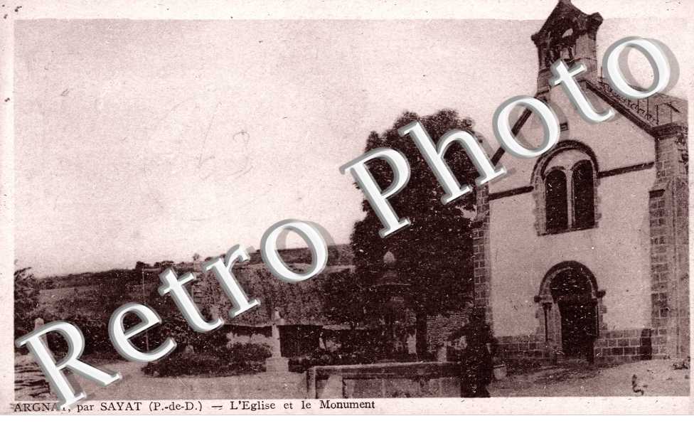 Argnat, L'Eglise et le Monument