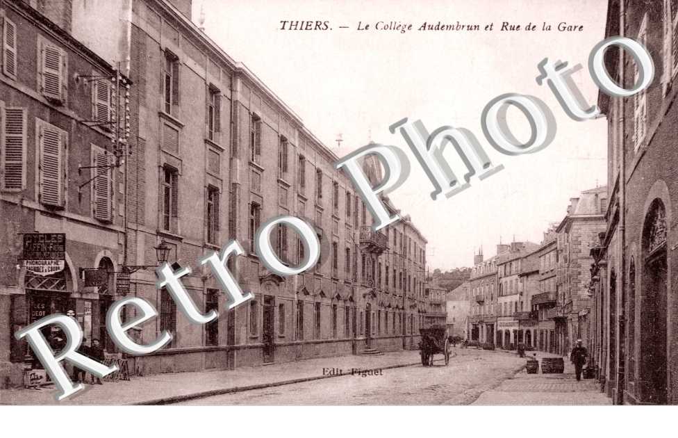 Le College Audembrun et Rue de la Gare