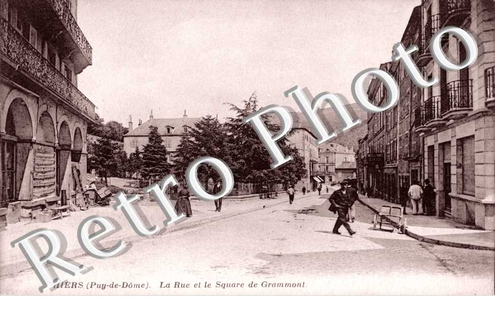 la Rue et le Square de Grammont