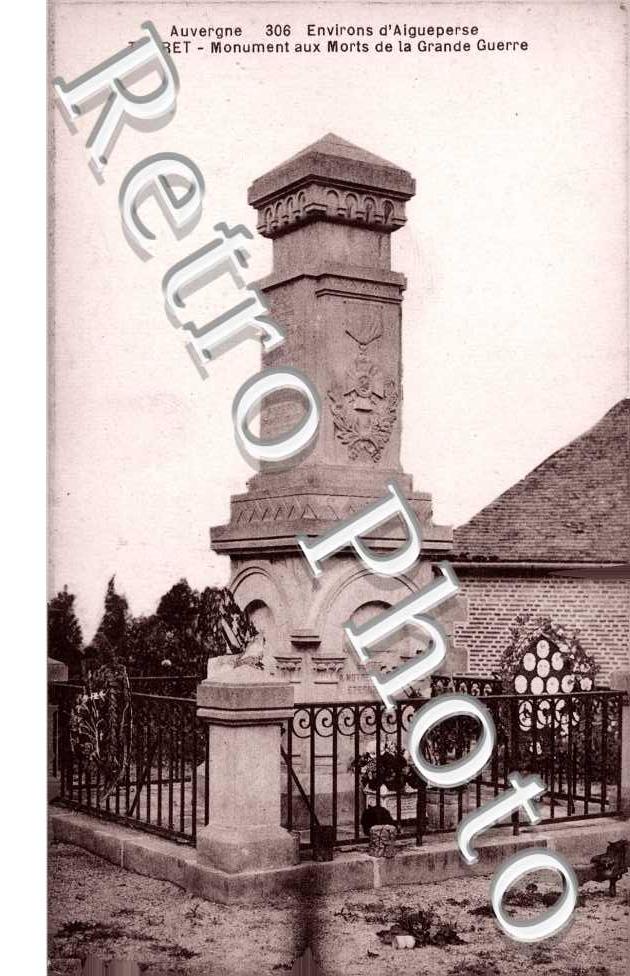 Monument aux morts de la Grande Guerre