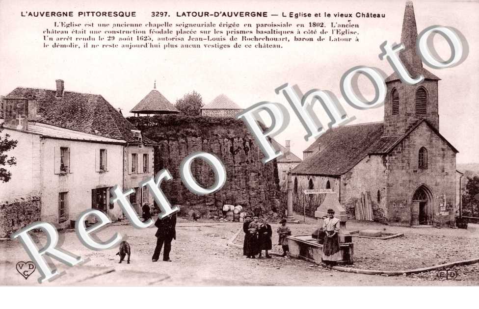L'Eglise et le Vieux Chateau