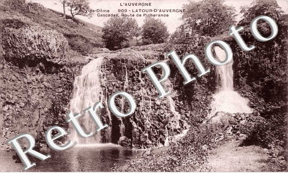 Cascade, Route de Picherande