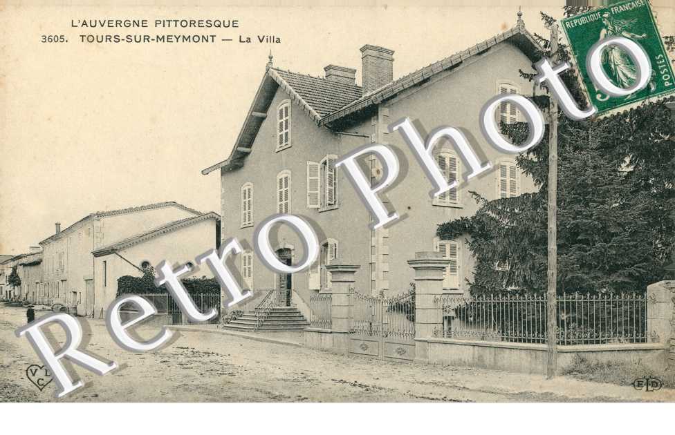 Tours -sur-Meymont La villa