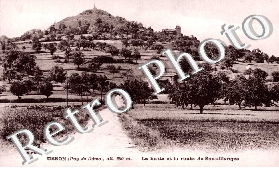 Butte et Route de Sauxillanges