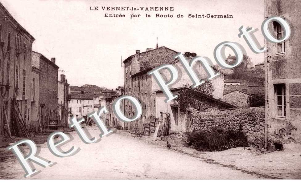 entree par la route de Saint Germain