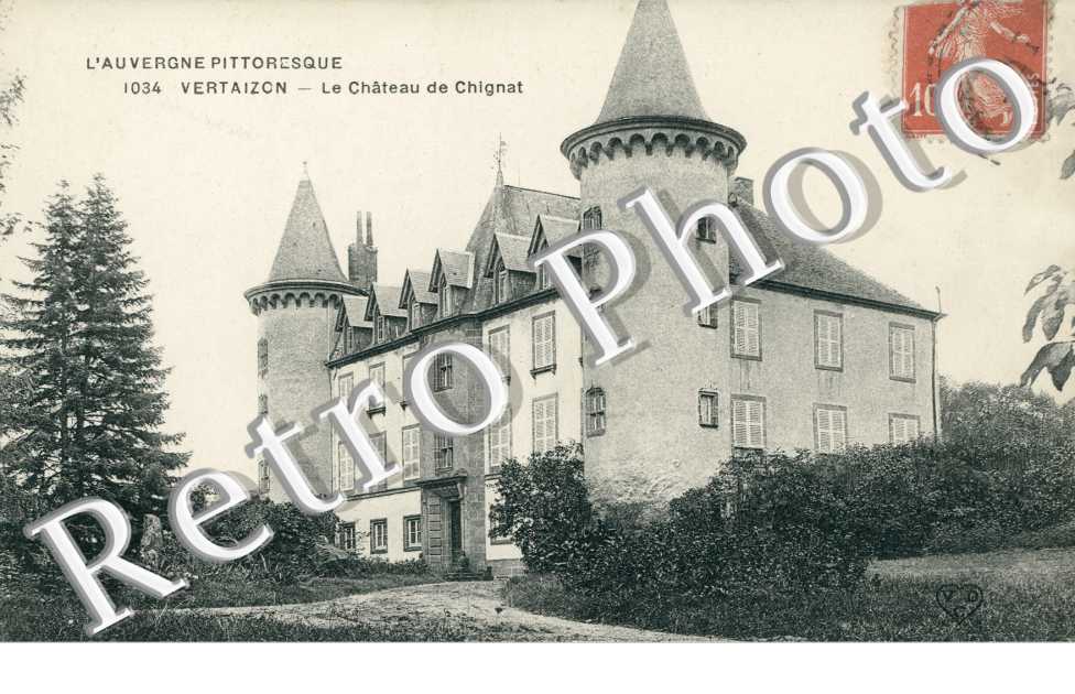 Le château de Chignat