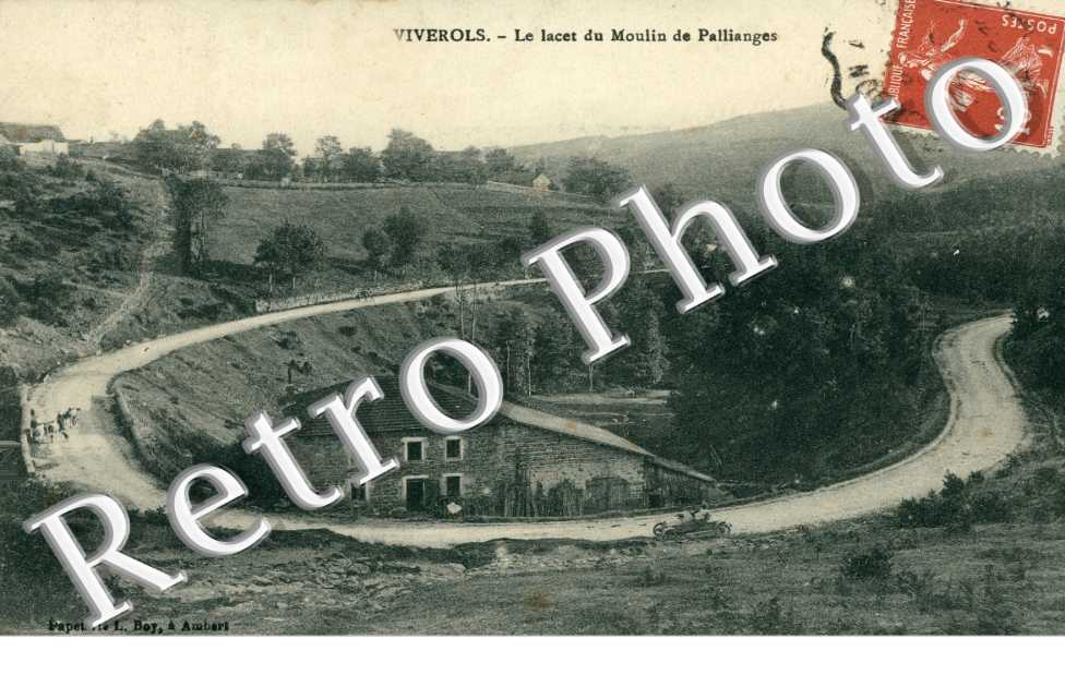 le lacet du Moulin de Pallianges