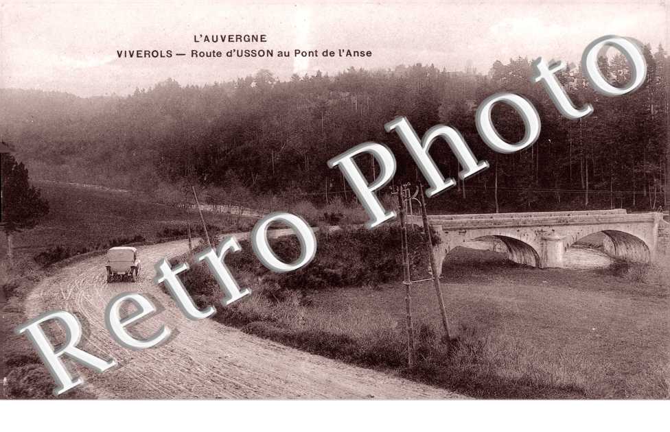route d'Usson au pont de l'Anse
