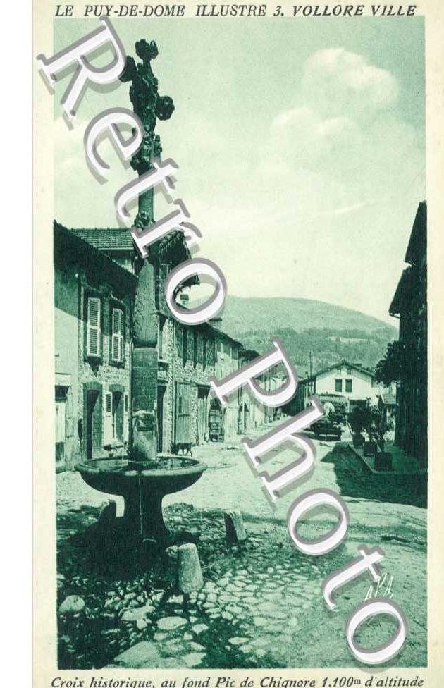 Croix historique et le Pic de Chignore