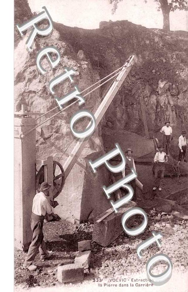 Extraction de la pierre