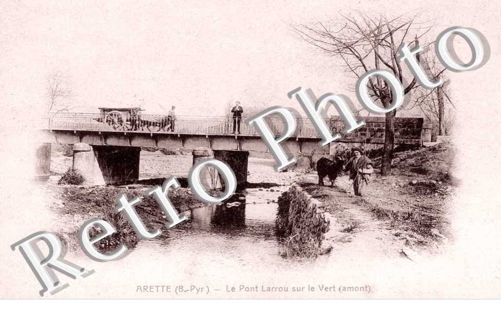  Le Pont Larrou sur le vert
