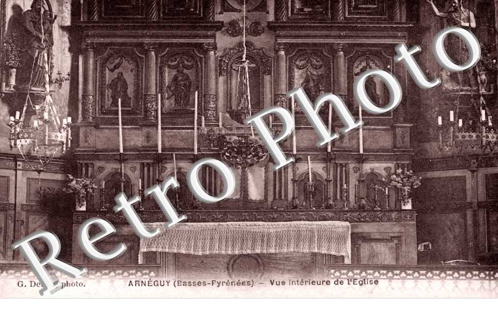 Vue interieure de l'eglise