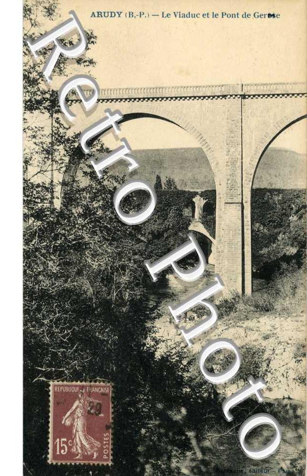 Le viaduc et le pont de Germe