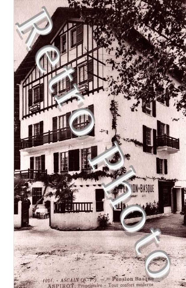 Pension Basque Aspirot Proprietaire