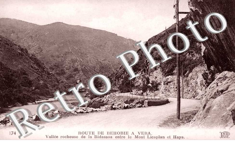 Route de Behobie à Vera