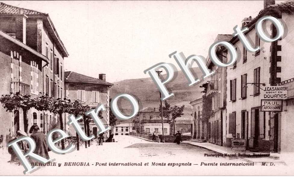 Pont International et monts espagnols