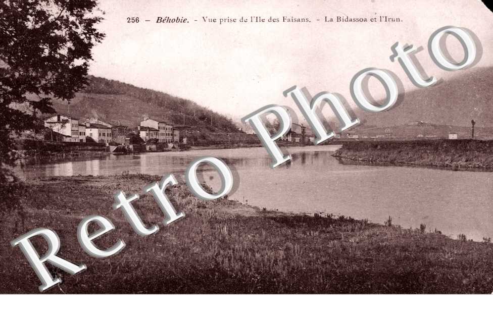 Ile des Faisans, La Bidassoa et l'Irun