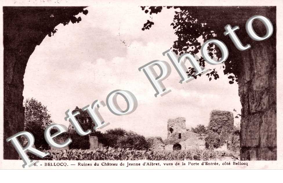 Ruines du chateau de Jeanne Albert