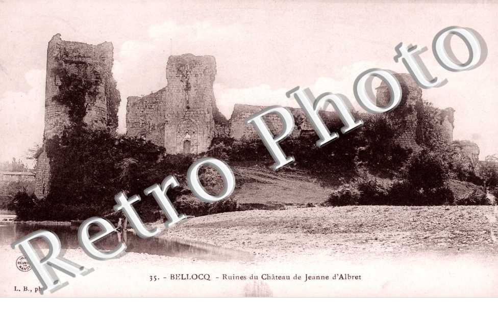 Ruines du chateau de Jeanne Albret