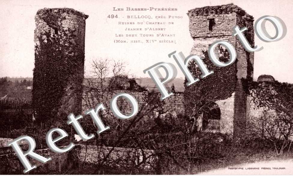 Ruines du chateau de Jeanne Albret