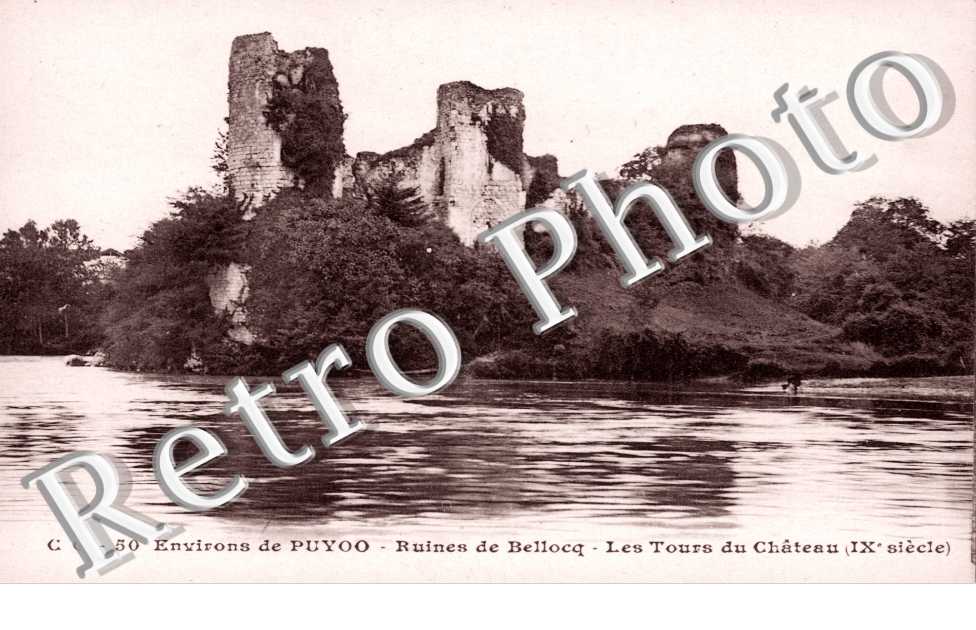Ruines - les tours du chateau