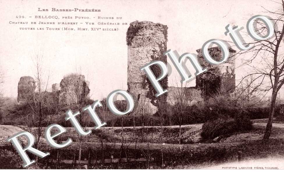 Ruines du chateau de Jeanne Albret