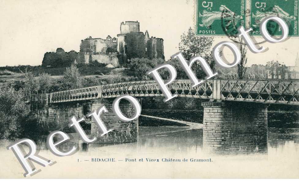 Pont et vieux Chateau de Gramont