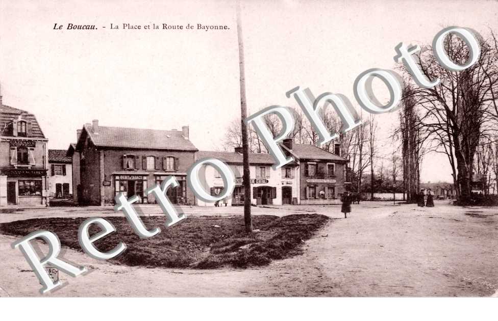 La place et la route de Bayonne