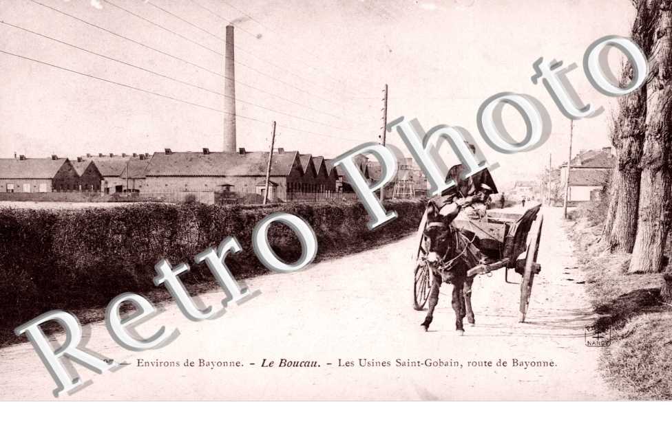 Les usines Saint-Gobain route de Bayonne