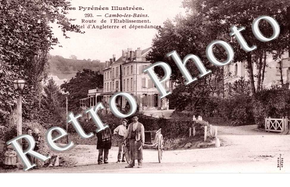 Route de l'Etablissement - Hotel d'Angleterre et dependances