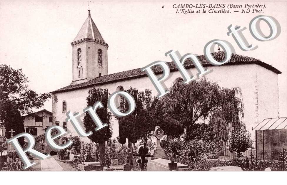 l'eglise  et le Cimetiere