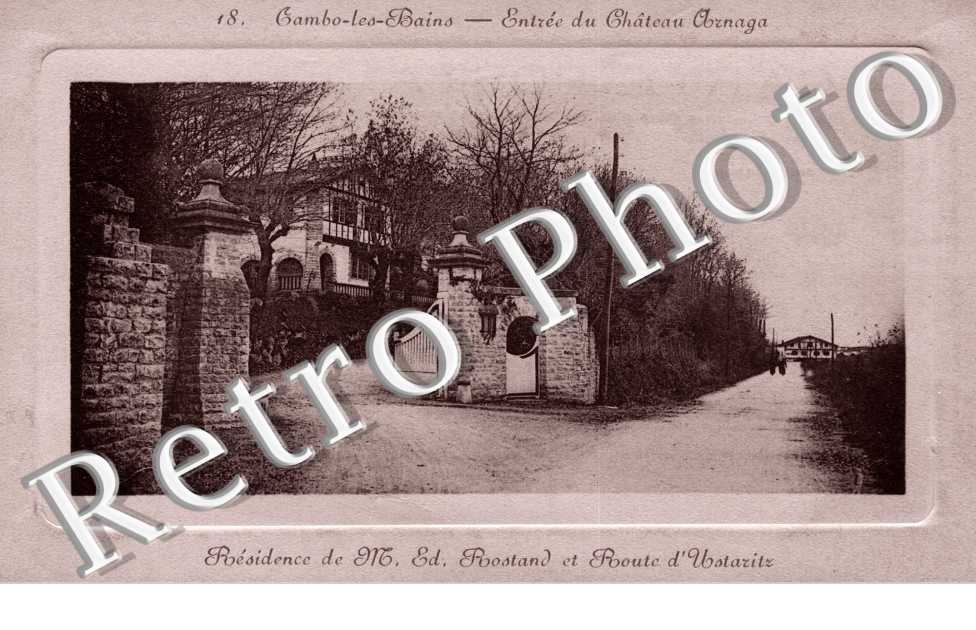 Entrée du Château Arnaga