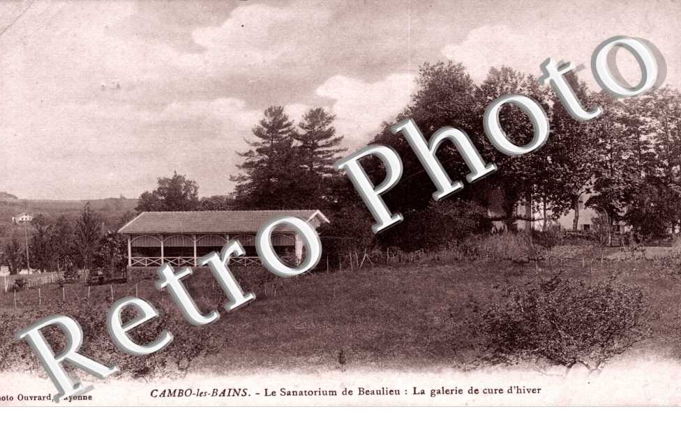 Sanatorium de beaulieu, la galerie de cure d'hiver