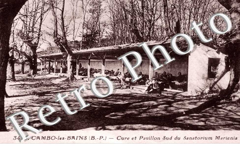 Cure et pavillon sud du sanatorium