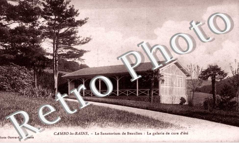 Sanatorium de beaulieu, la galerie de cure d'ete