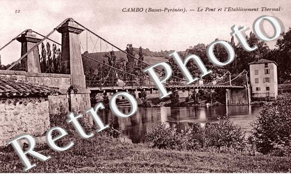 le Pont et l'Etablissement Thermal